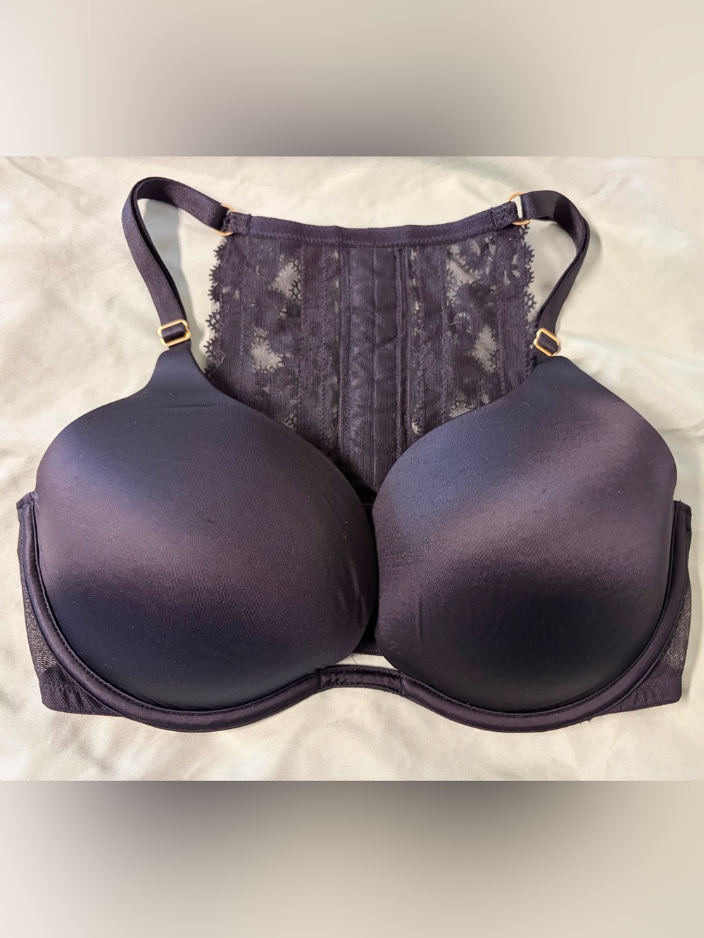 Victoria’s Secret Plunge Lace Satin Bra